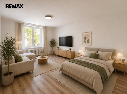 VIZUALIZACE | Prodej bytu, 1+1, 41 m²