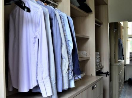 Šatna náležející k ložnici | Pronájem bytu, 3+kk, 119 m²
