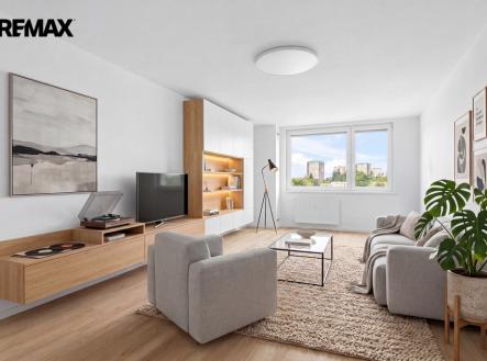 Vizualizace | Prodej bytu, 2+1, 59 m²