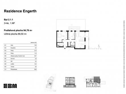 EBM-rezidence-engerth-byt-2-1-1 | Prodej bytu, 3+kk, 94 m²