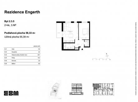 EBM-rezidence-engerth-byt-2-3-5 | Prodej bytu, 2+kk, 58 m²
