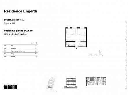 EBM-rezidence-engerth-druzst-atelier-1-4-7 | Prodej bytu, 2+kk, 54 m²