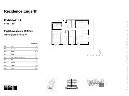 EBM-rezidence-engerth-druzst-byt-1-1-2 | Prodej bytu, 4+kk, 90 m²