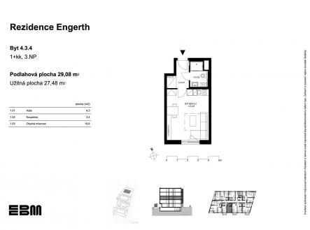 EBM-rezidence-engerth-byt-4-3-4 | Prodej bytu, 1+kk, 29 m²