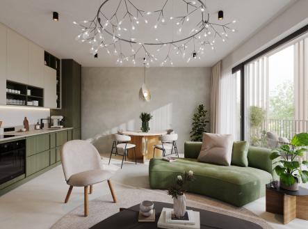 Prodej bytu, 2+kk, 50 m²