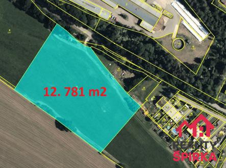 Prodej - pozemek, trvalý travní porost, 12 781 m²