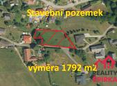 Prodej - pozemek pro bydlení, 1 792 m²