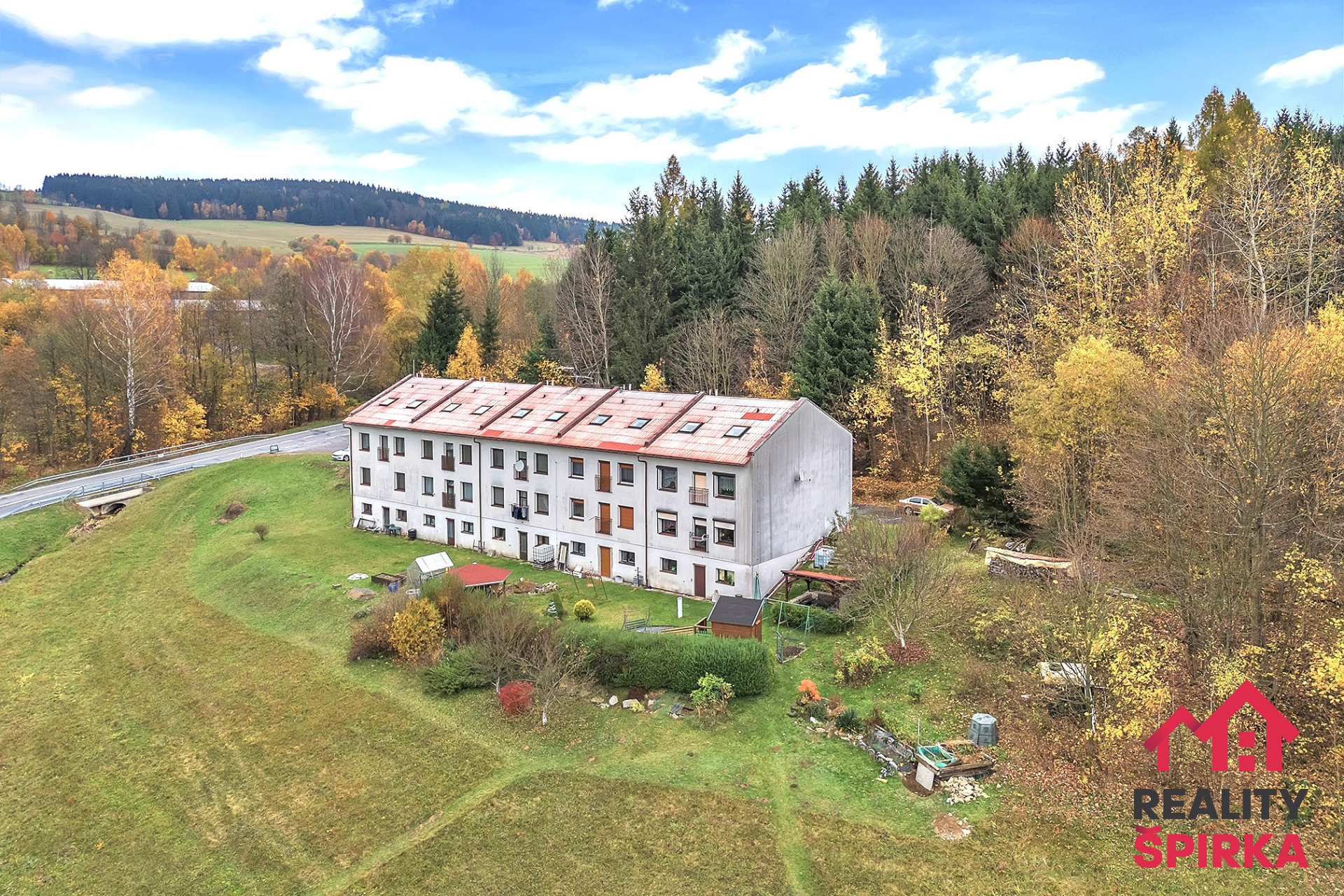 Prodej byt 3+1 s terasou a sklepem, 91 m2, Mladkov, okres Ústí nad Orlicí