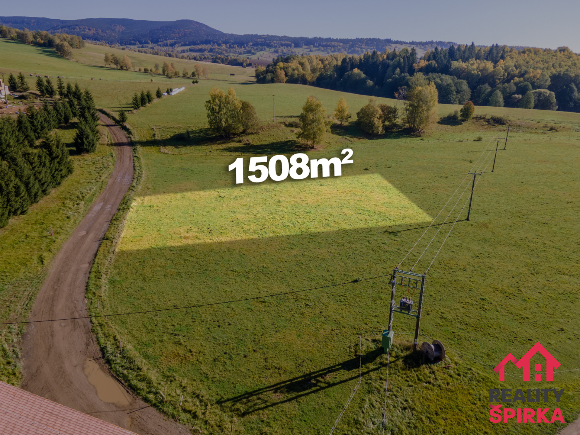 Prodej stavebního pozemku 1508 m2, Dolní Morava - Velká Morava