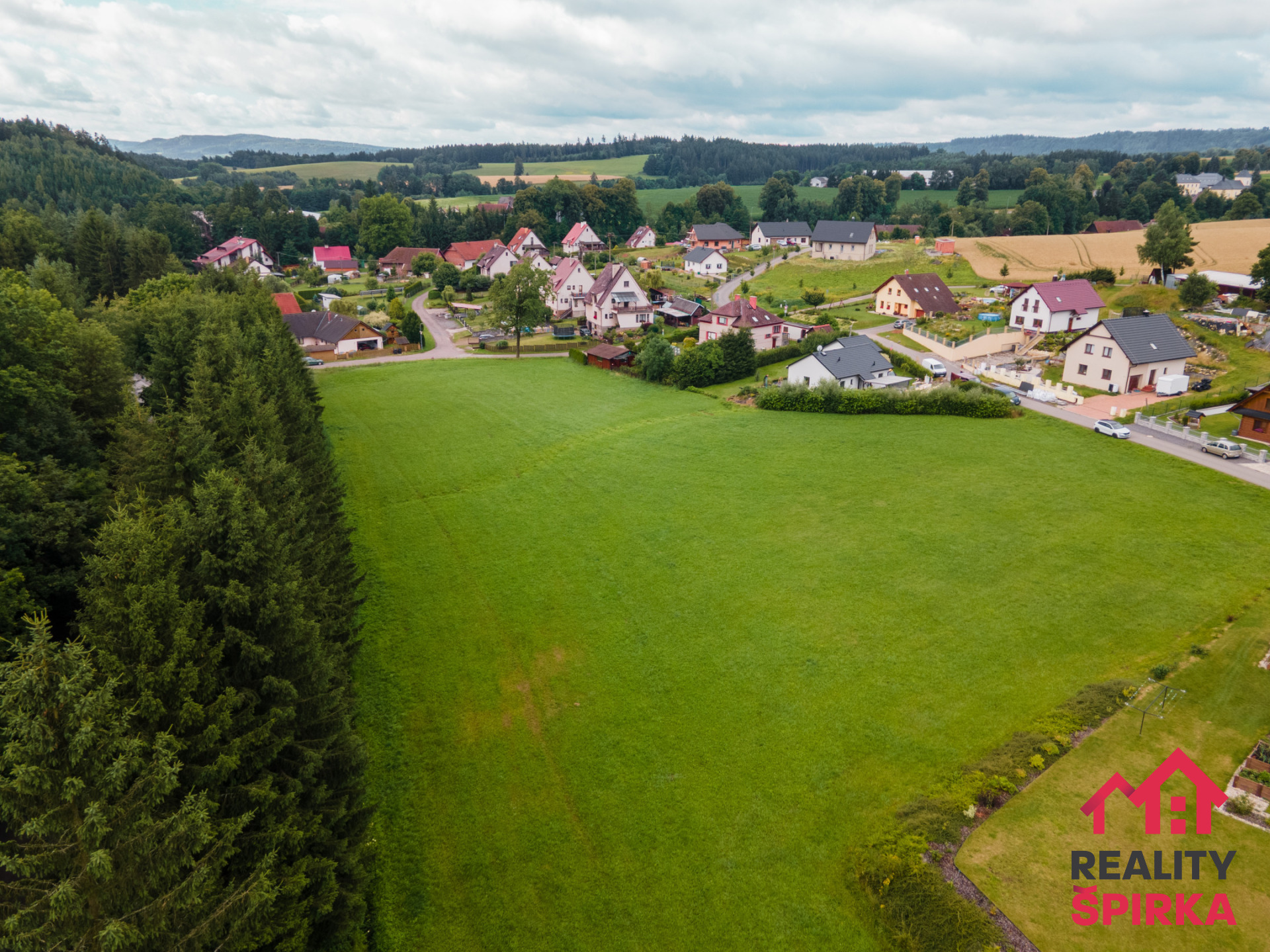 Pozemek stavebního pozemku, CP 3299 m2, obec Písečná, okres Ústí nad Orlicí 