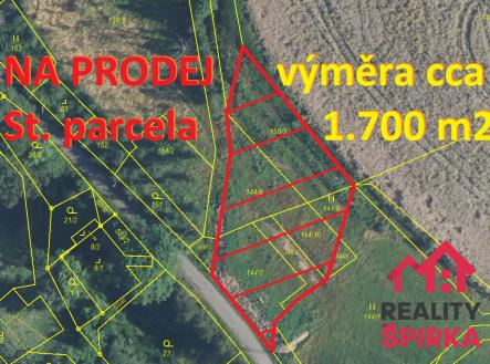 Prodej - pozemek pro bydlení, 1 700 m²
