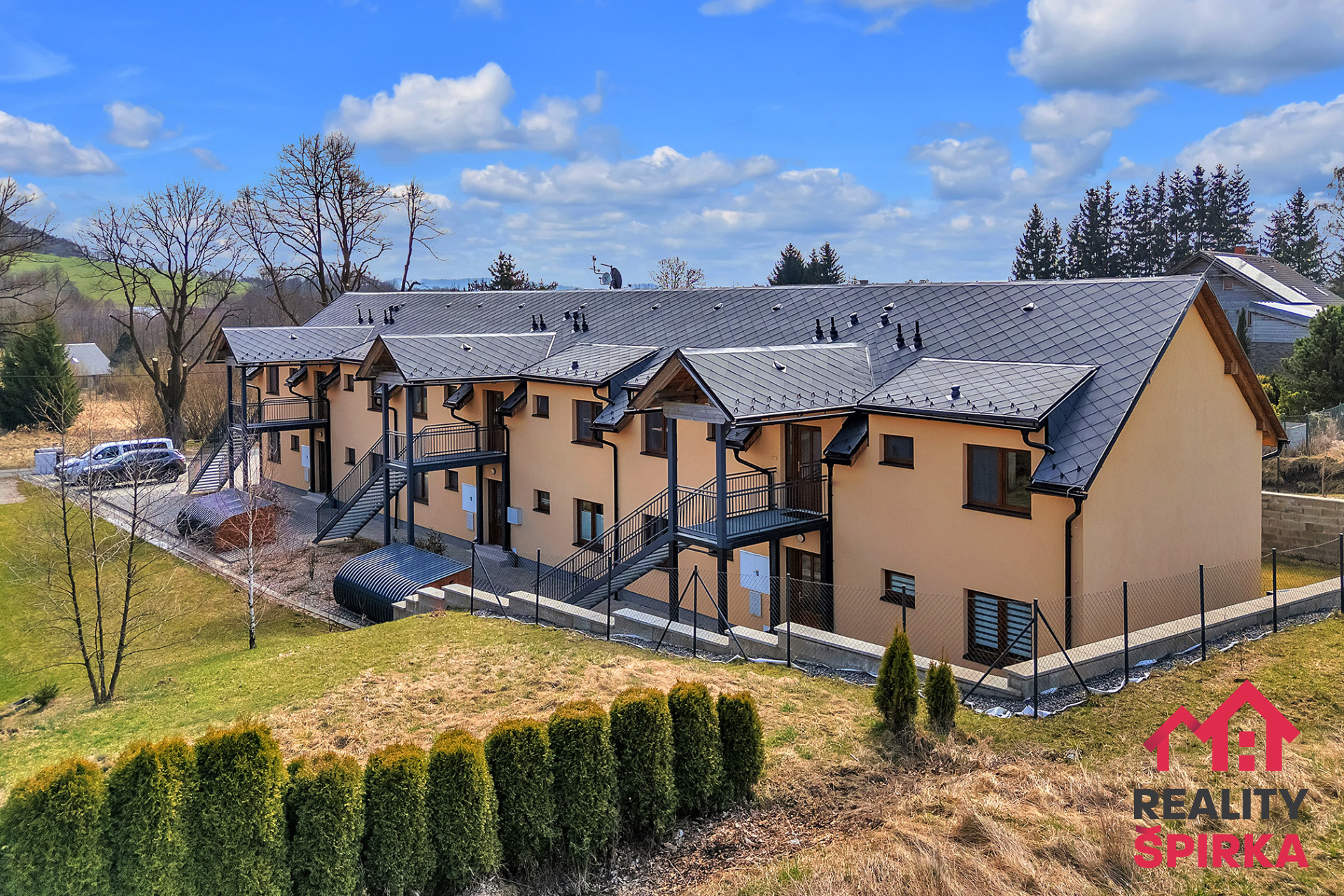 Prodej, horský apartmán 2+kk, balkon, SKIPARK Červená Voda, Buková hora, Orlické hory