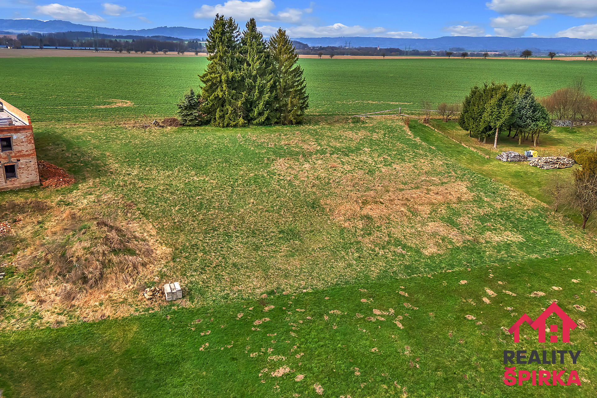 Prodej, stavební pozemek, CP 1692 m2, Žichlínek, Lanškroun, okres Ústí nad Orlicí