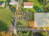 Prodej - pozemek pro bydlení, 875 m²