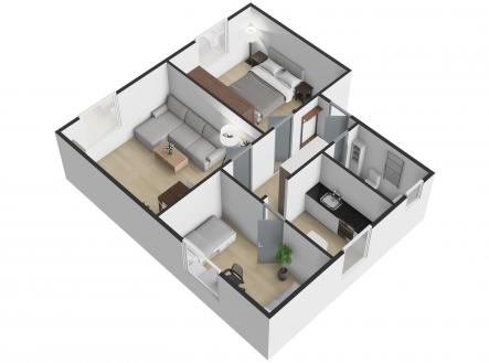 . | Prodej bytu, 3+1, 65 m²