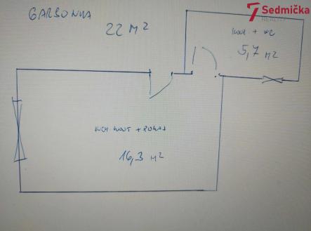 440981526_761885049462047_1564473569395051975_n | Pronájem bytu, 1+kk, 22 m²