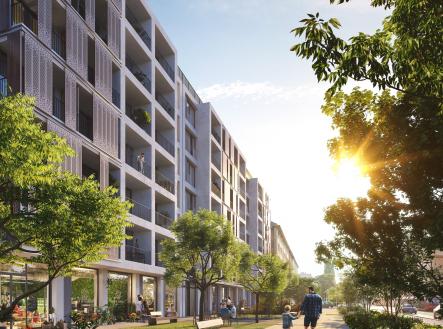 2_cam_12_E2 parter u Delnicke_update2_strom fix | Prodej bytu, 3+kk, 83 m²