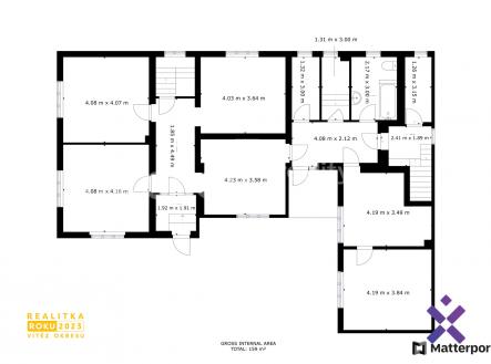 půdorys | Prodej - dům/vila, 159 m²