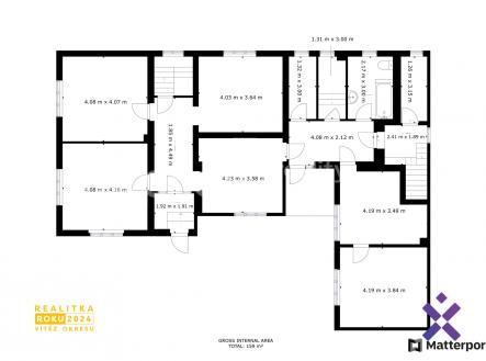 půdorys | Prodej - dům/vila, 159 m²