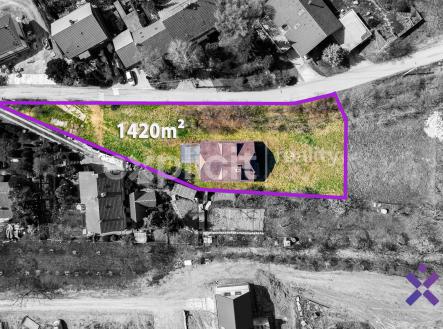 DJI_0069-HDR-vymera1 | Prodej - pozemek pro bydlení, 1 420 m²
