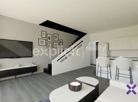 Obývací pokoj 1 - 1 | Prodej bytu, 3+kk, 81 m²