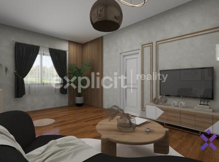 Vizualizace prodej rodinny dum dolni nemci okres uherske hradiste 8 | Prodej - dům/vila, 82 m²