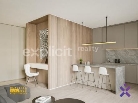 RENDER HOSTOVLICE7 | Prodej bytu, 2+kk, 45 m²