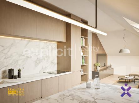 RENDER2 HOSTOVLICE | Prodej bytu, 3+kk, 91 m²