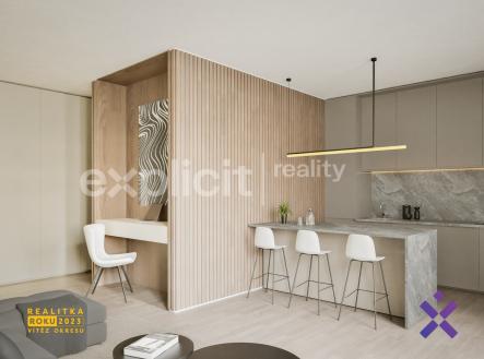 RENDER HOSTOVLICE7 | Prodej bytu, 3+kk, 91 m²