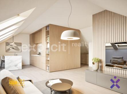 RENDER3 HOSTOVLICE | Prodej bytu, 3+kk, 91 m²