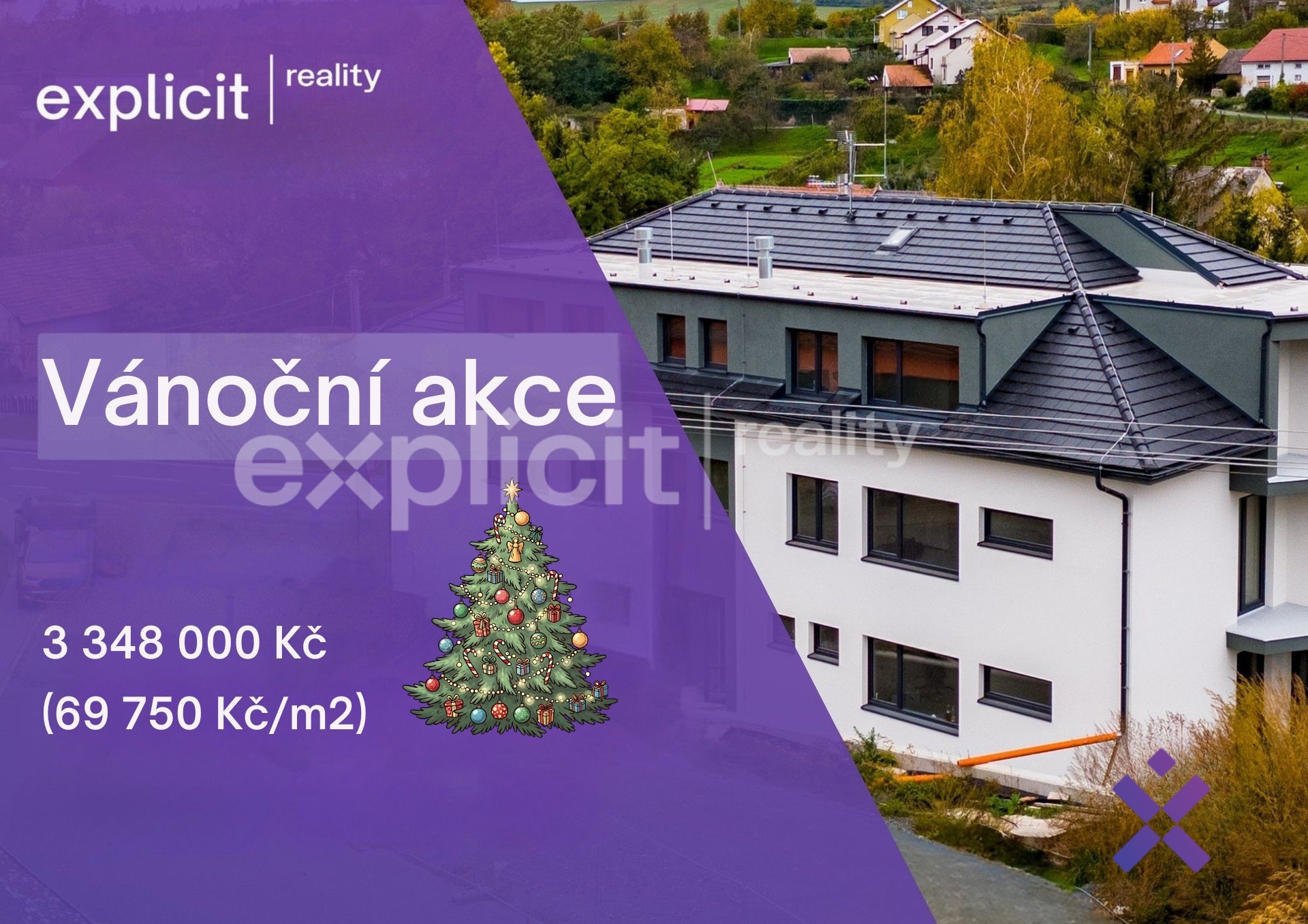 Vánoční akce 3 348 000 Kč