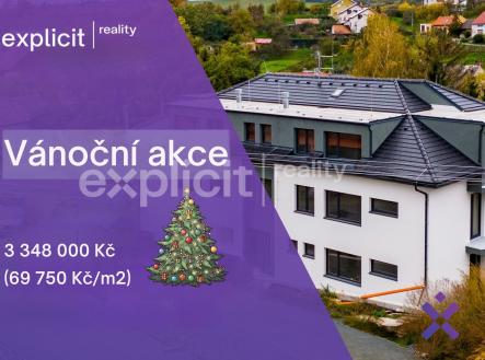 Vánoční akce 3 348 000 Kč | Prodej bytu, 2+kk, 63 m²