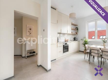 Vizualizace | Prodej bytu, 2+kk, 75 m²