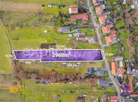 DJI_0663-HDR-vymera2 | Prodej - pozemek pro bydlení, 2 968 m²