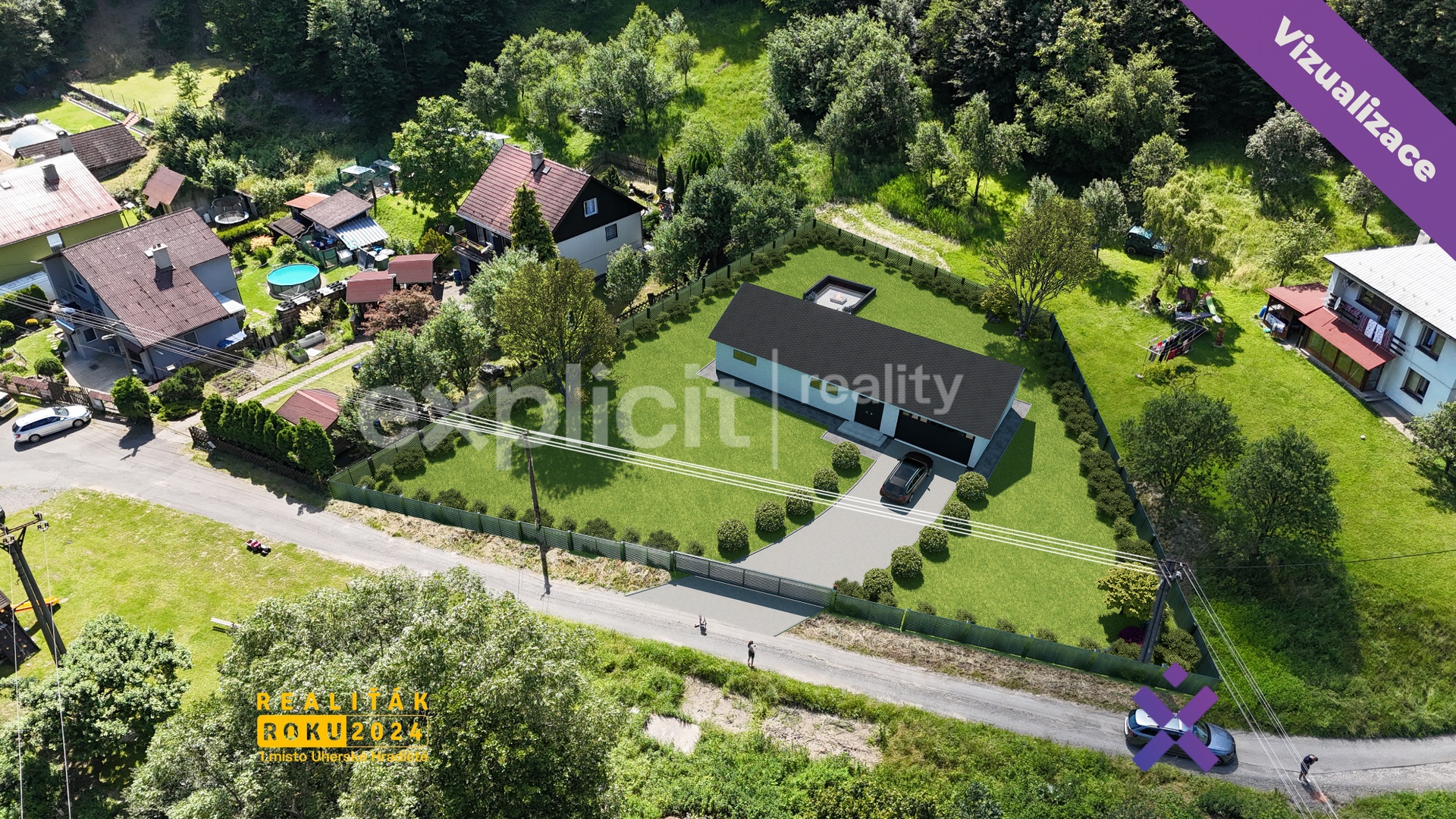 Prodej pozemku Trnava 1 425 m², okres Zlin,vizualizace4