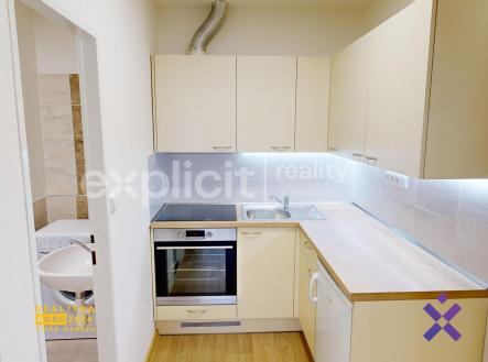 Pronajem-bytu-11-U-Trojaku-Zlin-Bedroom | Pronájem bytu, 1+1, 26 m²