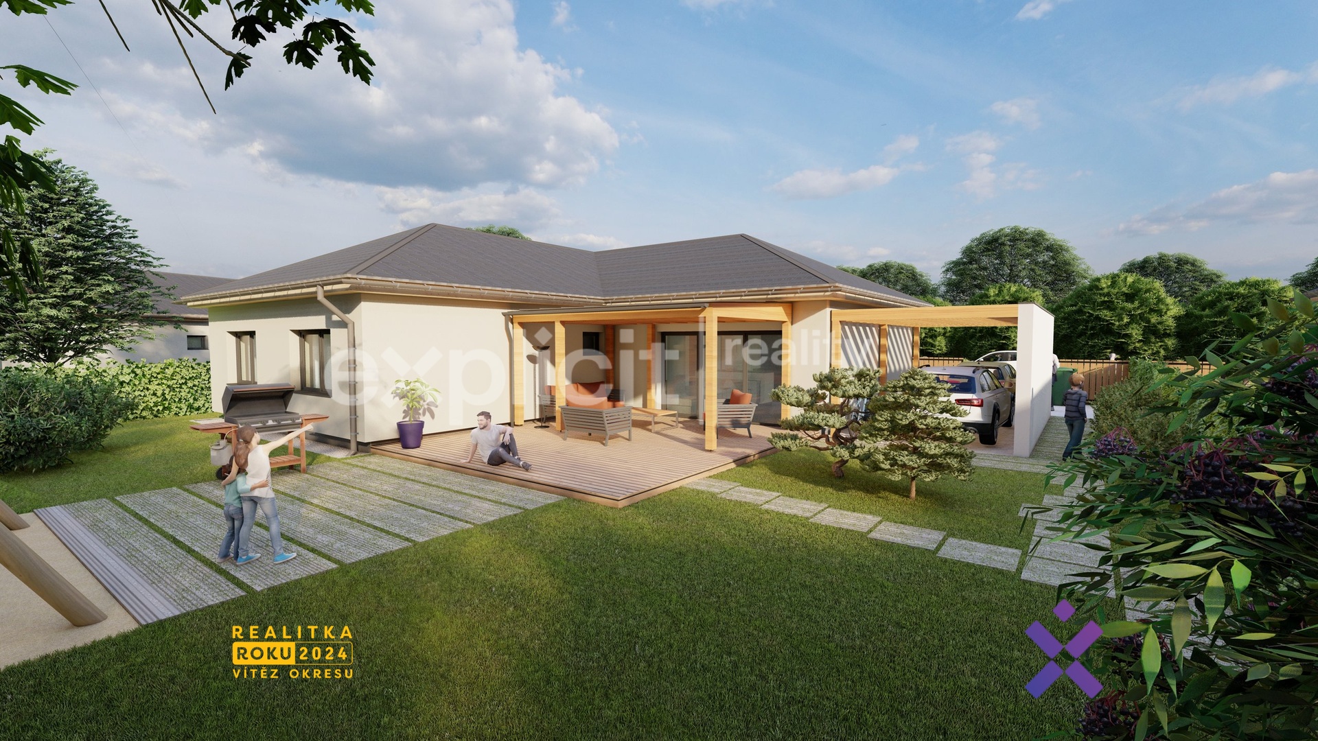 Bungalov vizualizace (2)