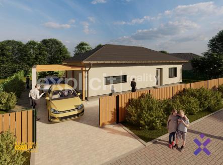 Bungalov vizualizace (1) | Prodej - dům/vila, 110 m²