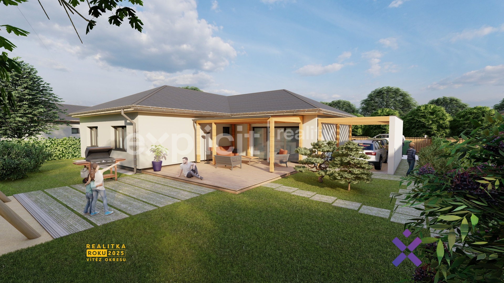 Tomáš Batík, Explicit reality, Prodej rodinného domu, 110 m² - Pohořelice u Napajedel