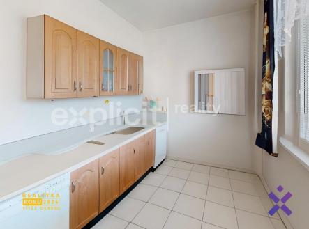 Pronajem-byt-31-Podlesi-4943-Zlin-Kitchen-Defurnished | Pronájem bytu, 3+1, 72 m²