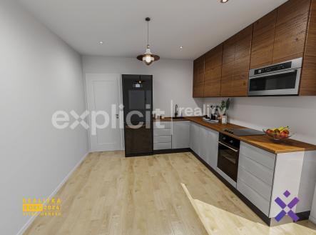 kuchyň 2 (1) | Pronájem bytu, 2+kk, 49 m²