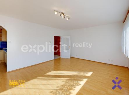 -Lidicka-Living-Room 1 | Pronájem bytu, 3+kk, 66 m²