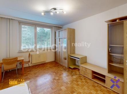 Pronajem-11-514-Svatopluka-Cecha-Bedroom 1 | Pronájem bytu, 1+1, 29 m²