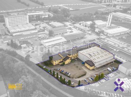Prodej skladu a haly 3 394 m², pozemek 6 552 m² Zlin - Malenovice3 | Prodej - komerční objekt, sklad, 3 394 m²