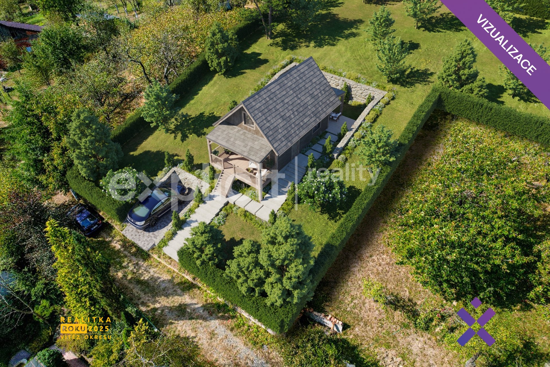 Prodej pozemku, Fryšták - Vítová 1 075 m²