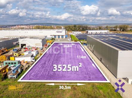 Prodej komerčního pozemku 3 525 m², Nivnice-HDR-VYMERA2 | Prodej - pozemek pro komerční výstavbu, 3 525 m²