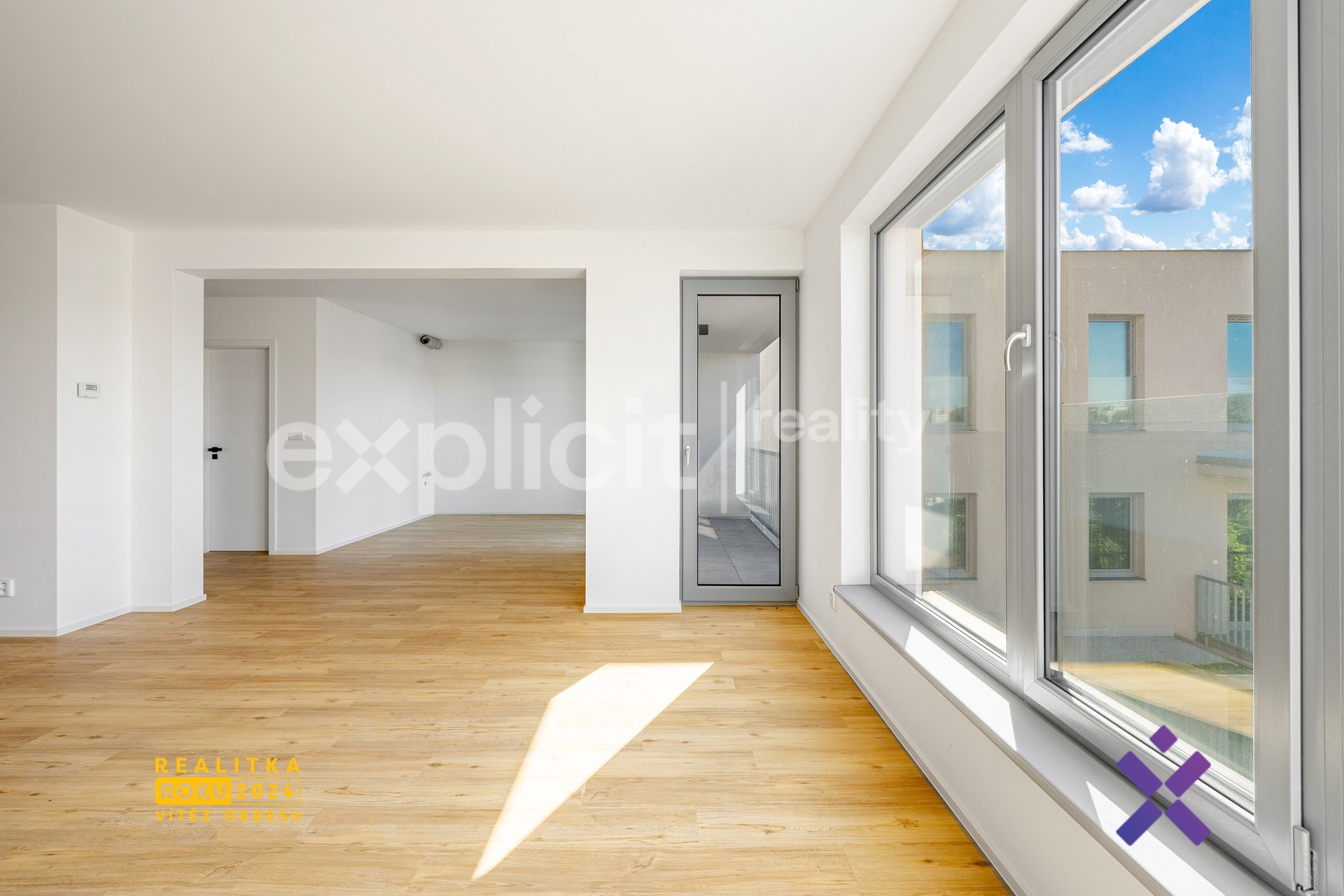 Prodej exkluzivního bytu 3+kk, 135 m² se třemi terasami - Rezidence Sadová, Zlín