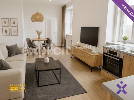 1 | Pronájem bytu, 2+kk, 45 m²