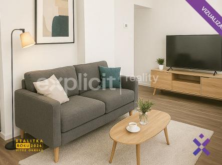 5 | Pronájem bytu, 2+kk, 42 m²