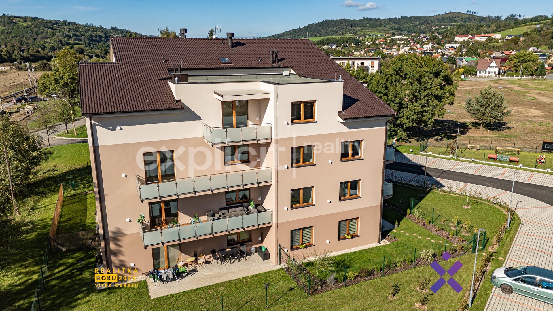 Prodej novostaveb bytu 2+kk 63 m2 - 84 m2, terasa 8 m2 - 36 m2 - Jablunka2